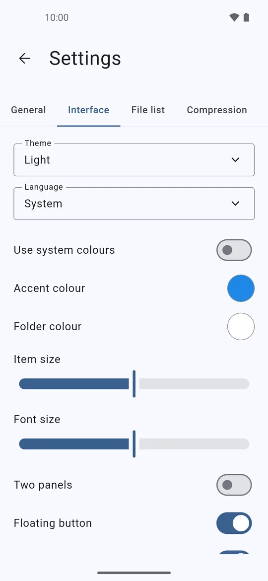 Light, dark and black themes